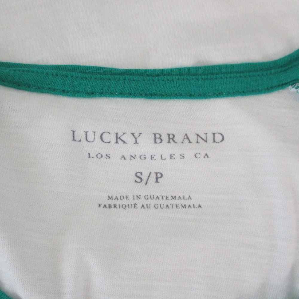 Lucky Brand Colorblock Baseball T-Shirt - Picture 7 of 8